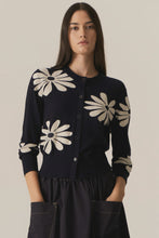 Load image into Gallery viewer, Lask Daisy Cardigan | Ink/Ecru
