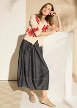 Load image into Gallery viewer, Lask Daisy Cardigan | Ecru/Red
