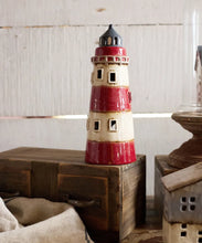 Load image into Gallery viewer, Saint Malo Tea Light Lighthouse
