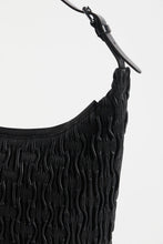 Load image into Gallery viewer, Lumme Smocked Shoulder Bag | Black
