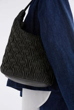 Load image into Gallery viewer, Lumme Smocked Shoulder Bag | Black

