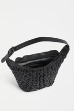 Load image into Gallery viewer, Lumme Smocked Shoulder Bag | Black
