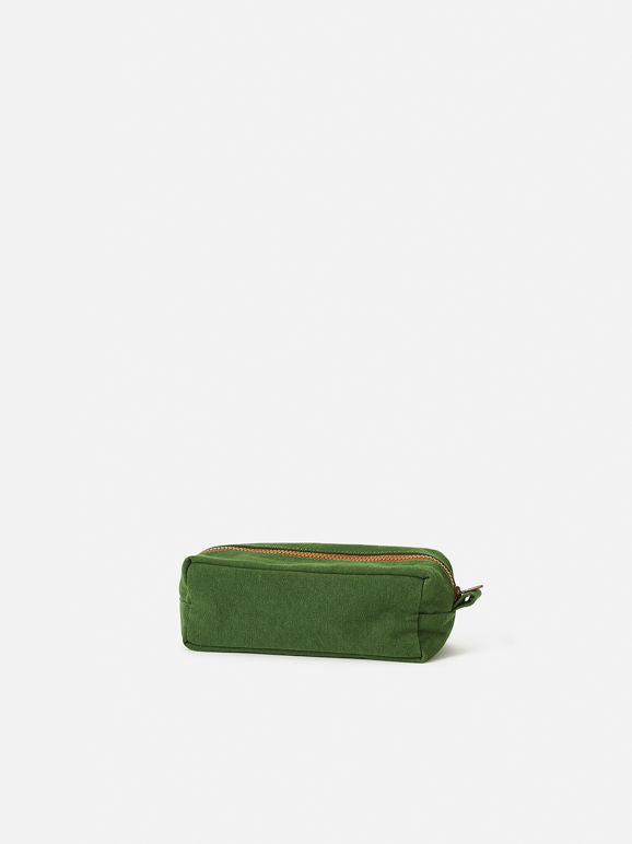 Marlo Contrast Wash Bag| Spirulina/Masala