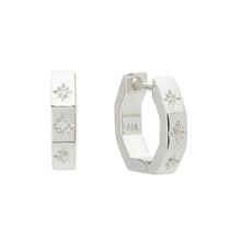 Load image into Gallery viewer, Octagonal Huggies 12mm

