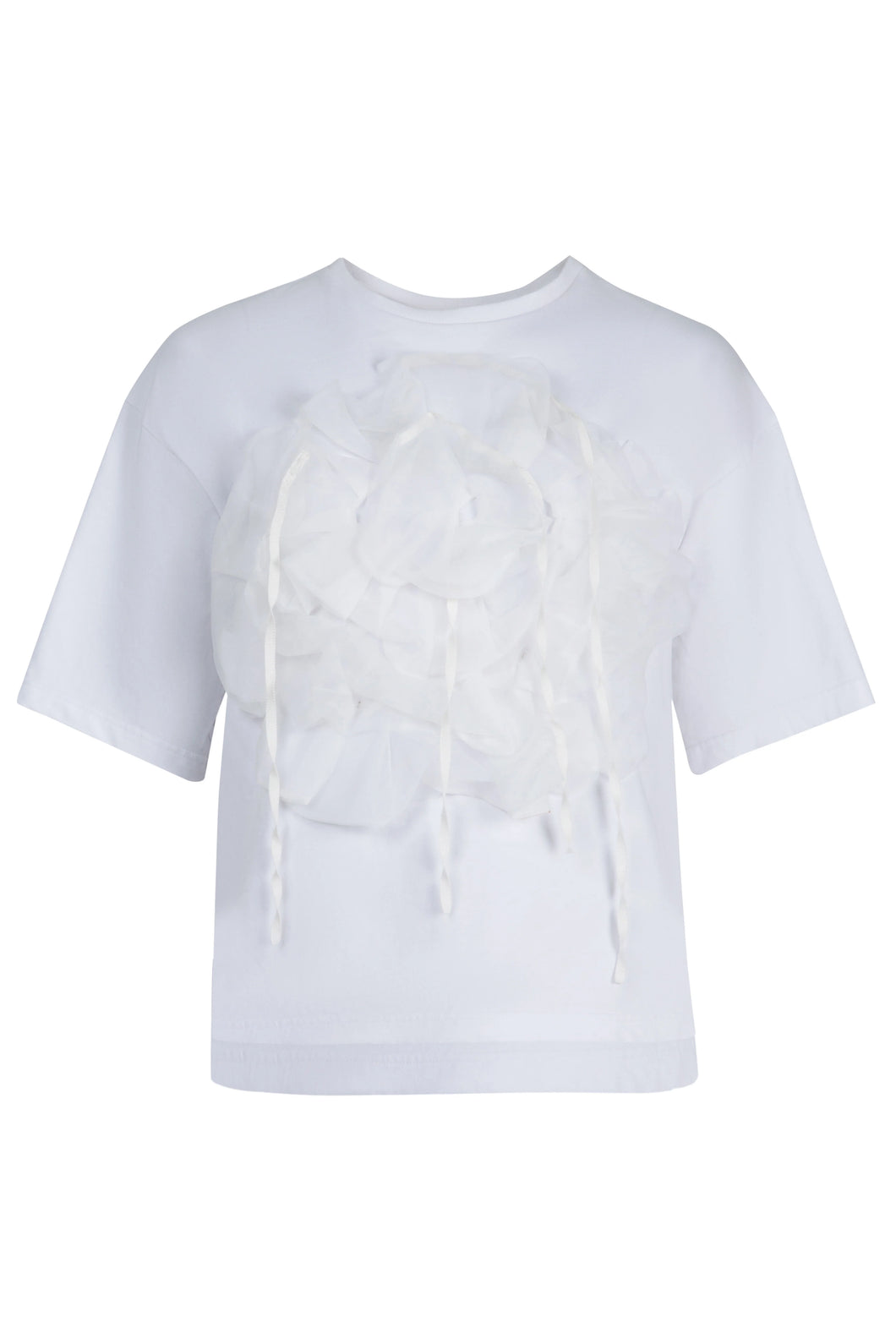 My Heart Rose On T-Shirt | White
