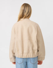 Load image into Gallery viewer, Stella &amp; Gemma Bomber Jacket | Oat

