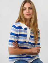 Load image into Gallery viewer, Stella &amp; Gemma | Patrick  Knit | Blue Stripe
