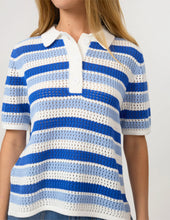 Load image into Gallery viewer, Stella &amp; Gemma | Patrick  Knit | Blue Stripe
