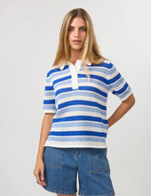 Load image into Gallery viewer, Stella &amp; Gemma | Patrick  Knit | Blue Stripe
