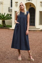 Load image into Gallery viewer, Curate - Not Pocket Science Dress | Navy
