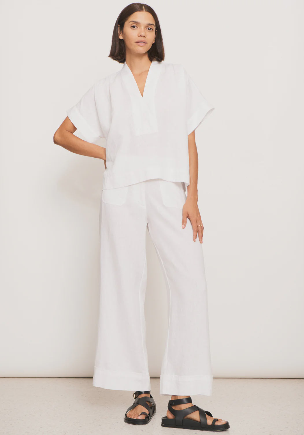 Joss Pant | White