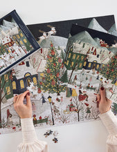 Load image into Gallery viewer, Christmas Village 1000pc Puzzle
