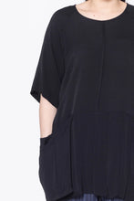 Load image into Gallery viewer, Company of Strangers | Panic Tee | Black Twill
