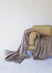 Blanket | Wool + Cotton Blanket | Chai