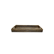 Load image into Gallery viewer, Rattan Rectangle Tray | Handles
