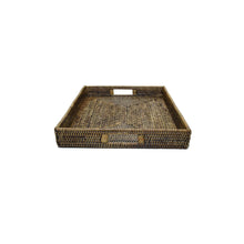 Load image into Gallery viewer, Rattan Rectangle Tray | Handles
