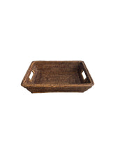 Load image into Gallery viewer, Rattan In/Out Tray with Handgrips
