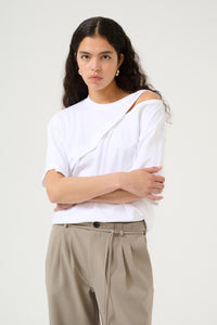 KB- Renne Hole Tee | Bright White