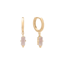 Load image into Gallery viewer, Earrings | Huggie Hanging | Gold
