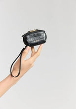 Load image into Gallery viewer, SABEN | Tarin Pouch | Black Croc
