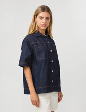 Load image into Gallery viewer, Stella + Gemma | Reese Denim Shirt | Indigo

