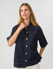 Load image into Gallery viewer, Stella + Gemma | Reese Denim Shirt | Indigo
