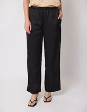 Load image into Gallery viewer, Stella + Gemma | Dree Pant | Black Satin
