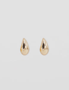 Tear Drop Earrings Small | Gold