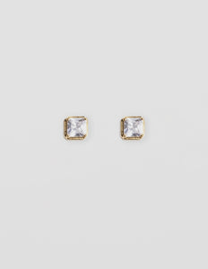 Square Crystal Earrings