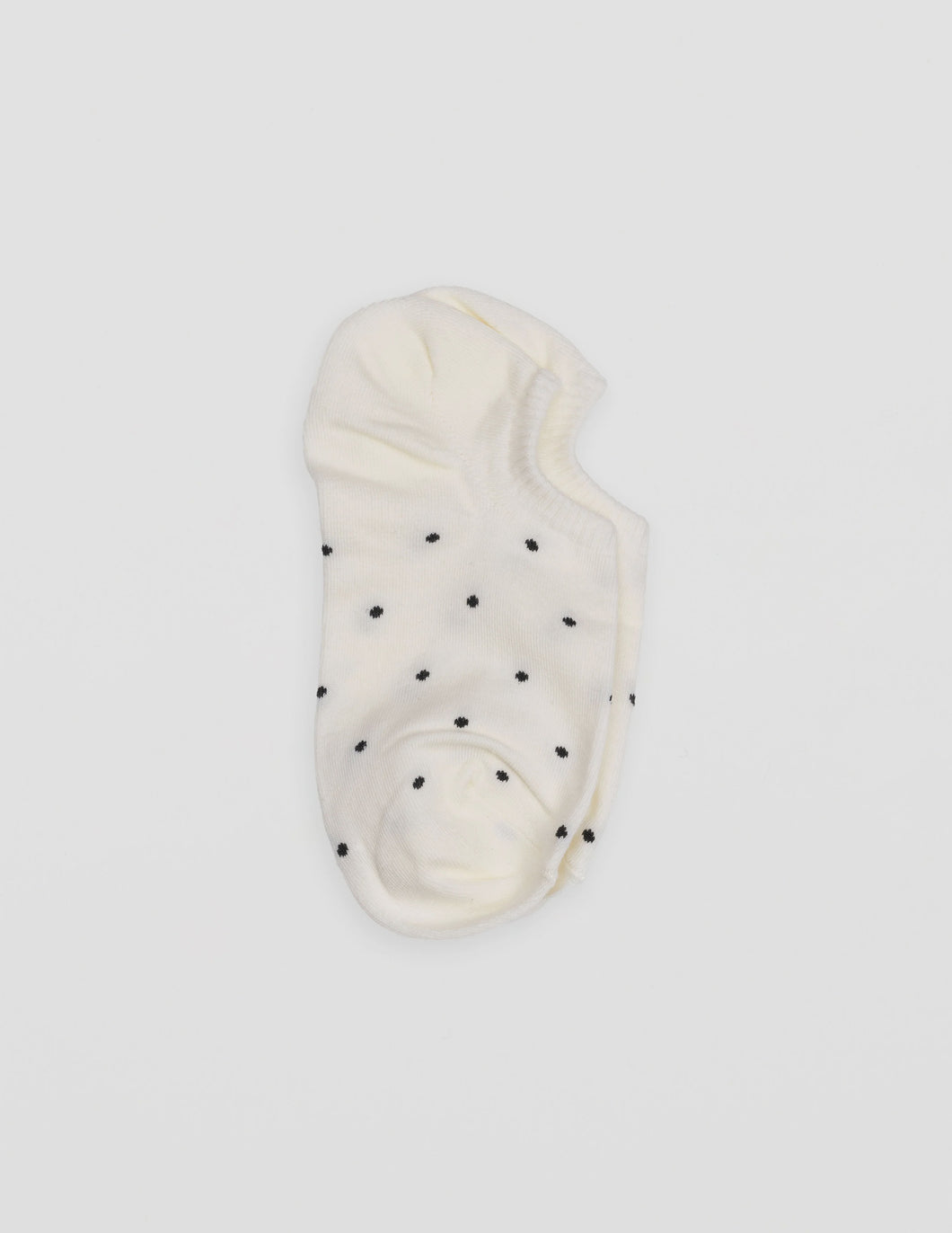 White With Tiny Dot Socks