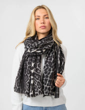 Load image into Gallery viewer, Stella + Gemma Leopard Scarf
