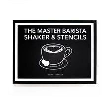 Load image into Gallery viewer, The Master Barista Shaker &amp; Stencils Book Box
