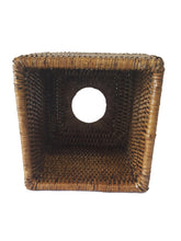 Load image into Gallery viewer, Rattan Square Tissue Box
