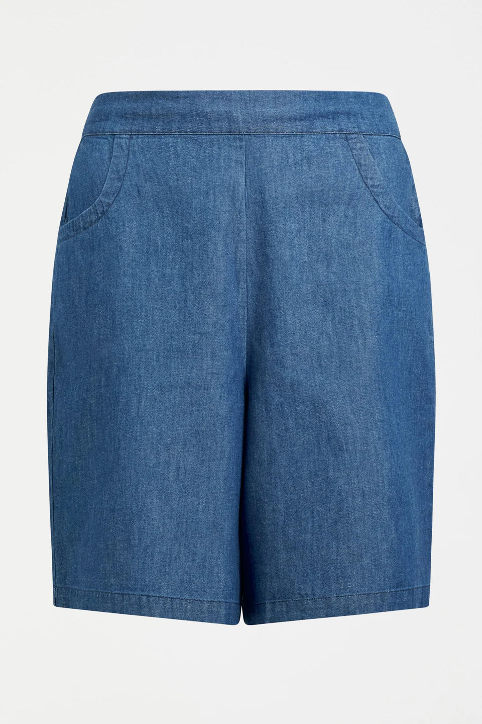 ELK Strom Denim Short - Mid Denim Blue