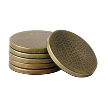 Load image into Gallery viewer, Hammered Coasters S6
