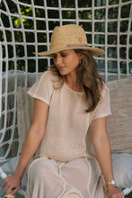 Load image into Gallery viewer, Hat | Charley Foldable Raffia Panama w Belt Clip
