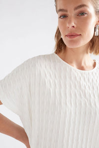 Orta Boxy T-Shirt | White