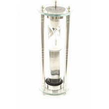 Load image into Gallery viewer, Sand Timer | Steel + Liquid
