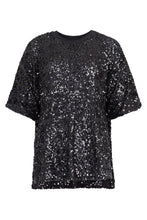Load image into Gallery viewer, Cooper | Shine Queens Top | Black

