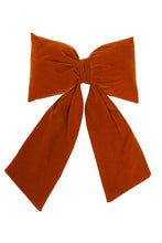 Load image into Gallery viewer, Velvet Bow With Clip - Large
