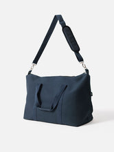 Load image into Gallery viewer, Canvas Weekender Bag | Navy OS
