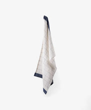 Load image into Gallery viewer, Waffle Cotton Marine Blue Teatowel
