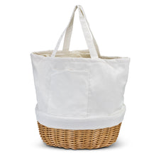 Load image into Gallery viewer, Wicker Tote Bag
