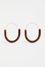 Load image into Gallery viewer, Elk | Aki Hoop Earrings | Tortoiseshell
