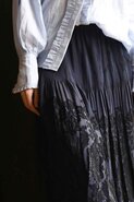 Dance Class Skirt - Navy/Black