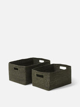 Load image into Gallery viewer, Woven Storage Basket | Olive
