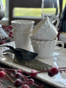 Beaded Coffee Cup