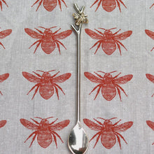 Load image into Gallery viewer, Branch + Bee Long Teaspoon
