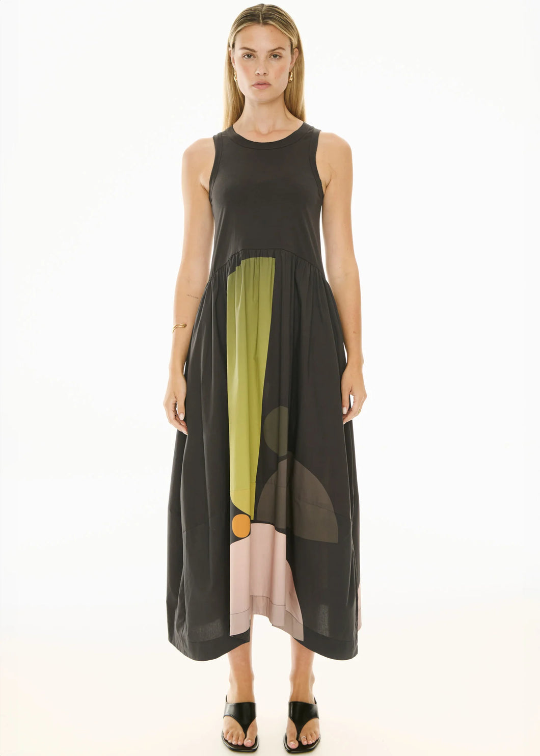 Belle Print Tank Dress | Art Pint