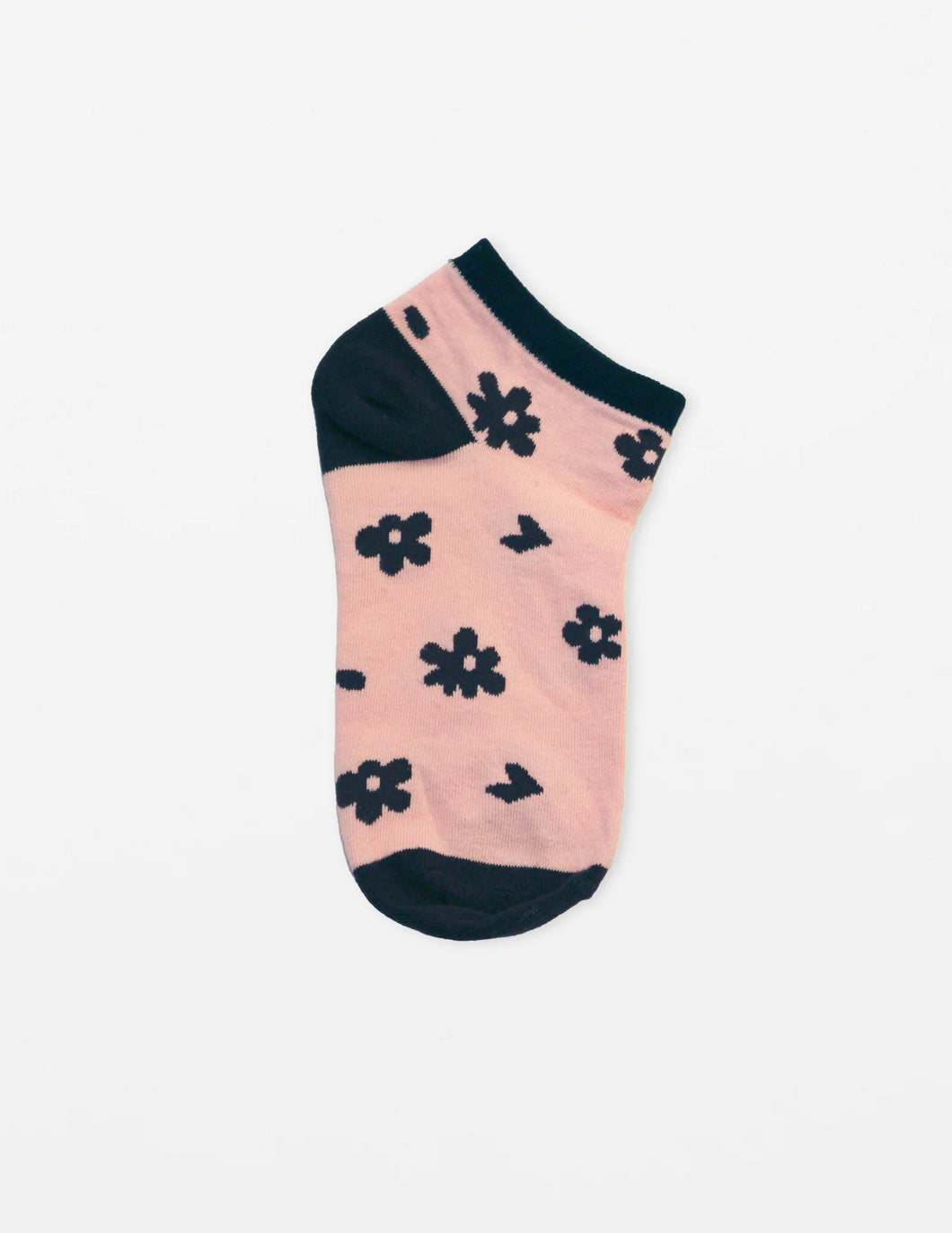 Blush With Chocolate Flowers Socks
